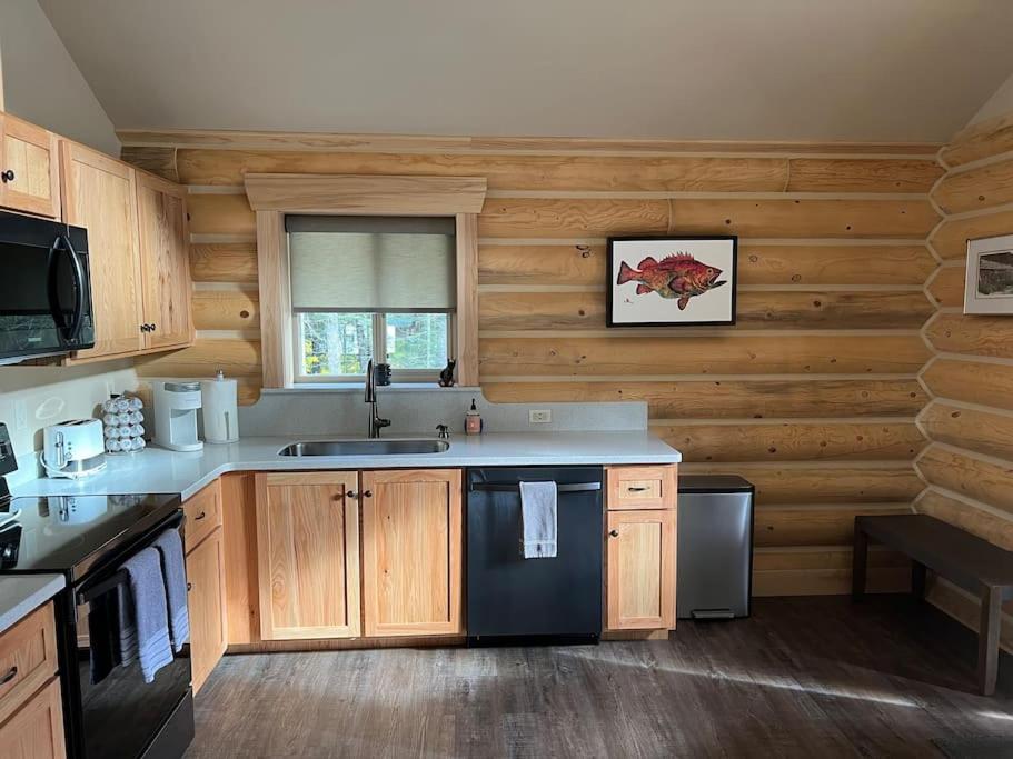 Clear Creek Cabin Seward Luaran gambar